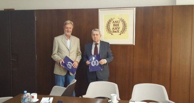 Nakon dugogodišnje uspješne saradnje, potpisan sporazum o saradnji između ANUBiH i UG BiH