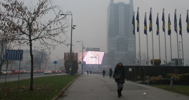 Upozorenje: U naredna dva dana nivo zagađenja zraka u porastu