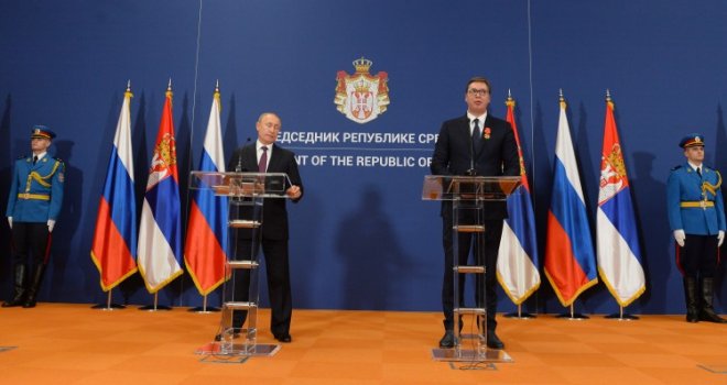 Vučić: Nikada nećemo zaboraviti šta je Putin uradio 2015. kada je Rusija stavila veto na rezoluciju o Srebrenici