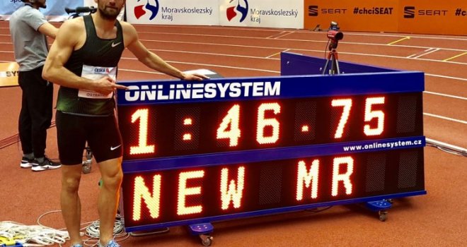 Amel Tuka u Ostravi postavio rekord mitinga