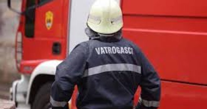 U požaru u krugu firme 'Bujice' u Konjicu povrijeđen stražar