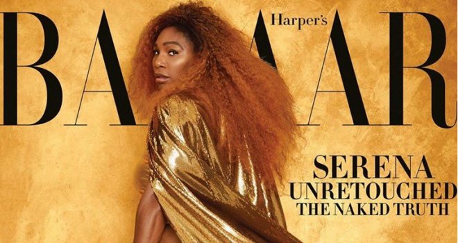 Serena Williams postavila uslov: Na naslovnici magazina pokazala golu, nefotošopiranu stražnjicu