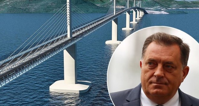 Kako je Dodik blokirao pokretanje tužbe protiv Hrvatske zbog gradnje Pelješkog mosta: Taj most je u nacionalnom interesu Srba!