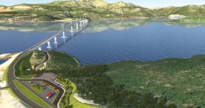 Objavljena 3D vizualizacija Pelješkog mosta: Pogledajte kako će na kraju zgledati projekat koji je trn u oku BiH