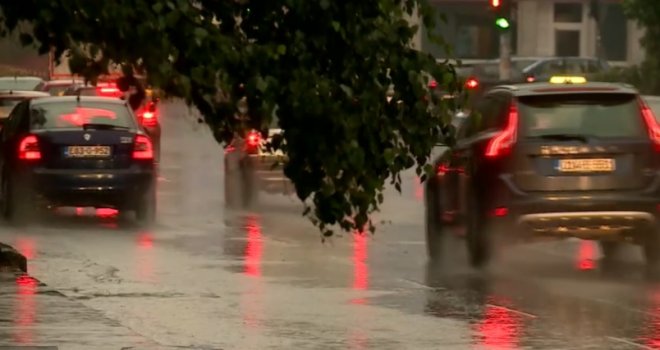 Narandžasti meteoalarm na područiju BiH zbog obilnih padavina tokom