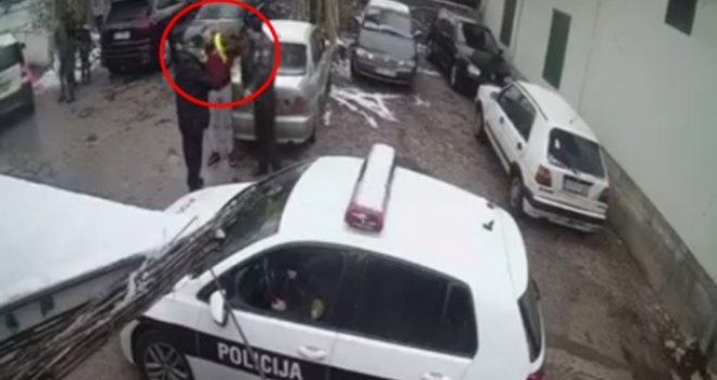 Skandalozan snimak: Policajac Zoran Čegar premlatio radnika na parkingu! | DEPO Portal