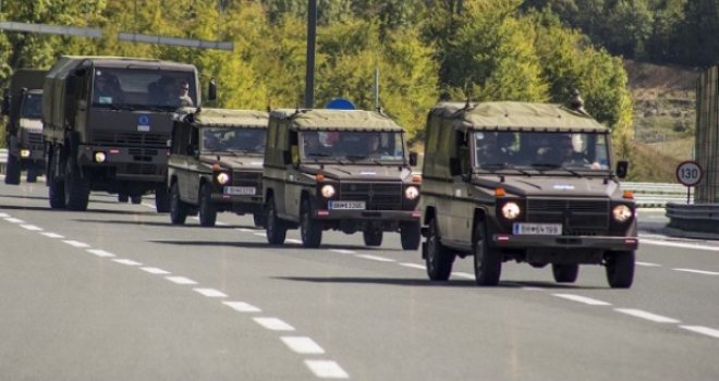 U narednih 14 dana pojačano kretanje vozila EUFOR-a na putevima u BiH