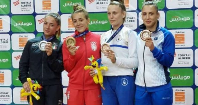 Anđela Samardžić u alžirskom Oranu osvojila bronzanu medalju u judou