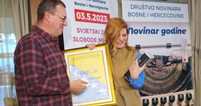 Društvo novinara BiH dodijelilo novinarske nagrade za 2022. godinu, glavna nagrada Nadini Maličbegović