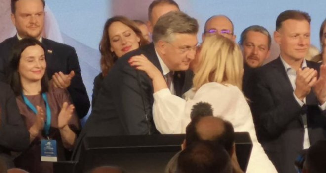 Plenković: HDZ treći put zaredom uvjerljivo pobijedio na izborima