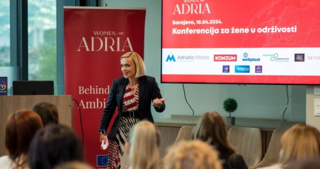 Konferencija 'Women in Adria' u Sarajevu: Sanela Karić - 'BiH je potreban europski pravni okvir za održive investicije' 
