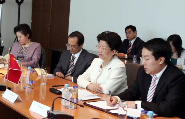 Chen Zhilli sa Kolegijumom oba doma PS BiH / foto: DEPO Chen Zhilli sa Kolegijumom oba doma PS BiH / foto: DEPO