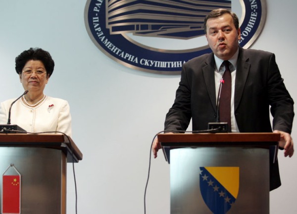 Chen Zhilli i Niko Lozančić Chen Zhilli i Niko Lozančić