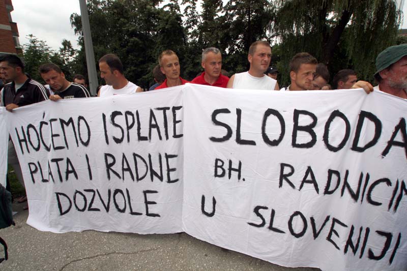 Protestni marš u Sarajevu