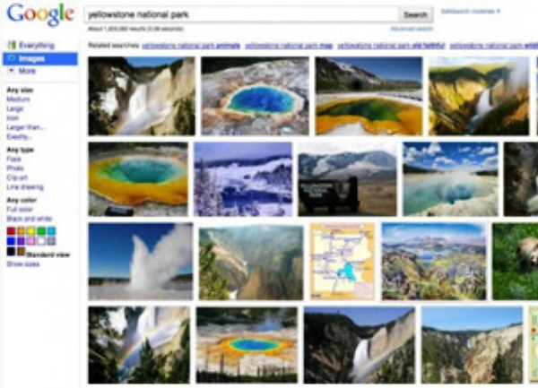 Google - pretraga slika