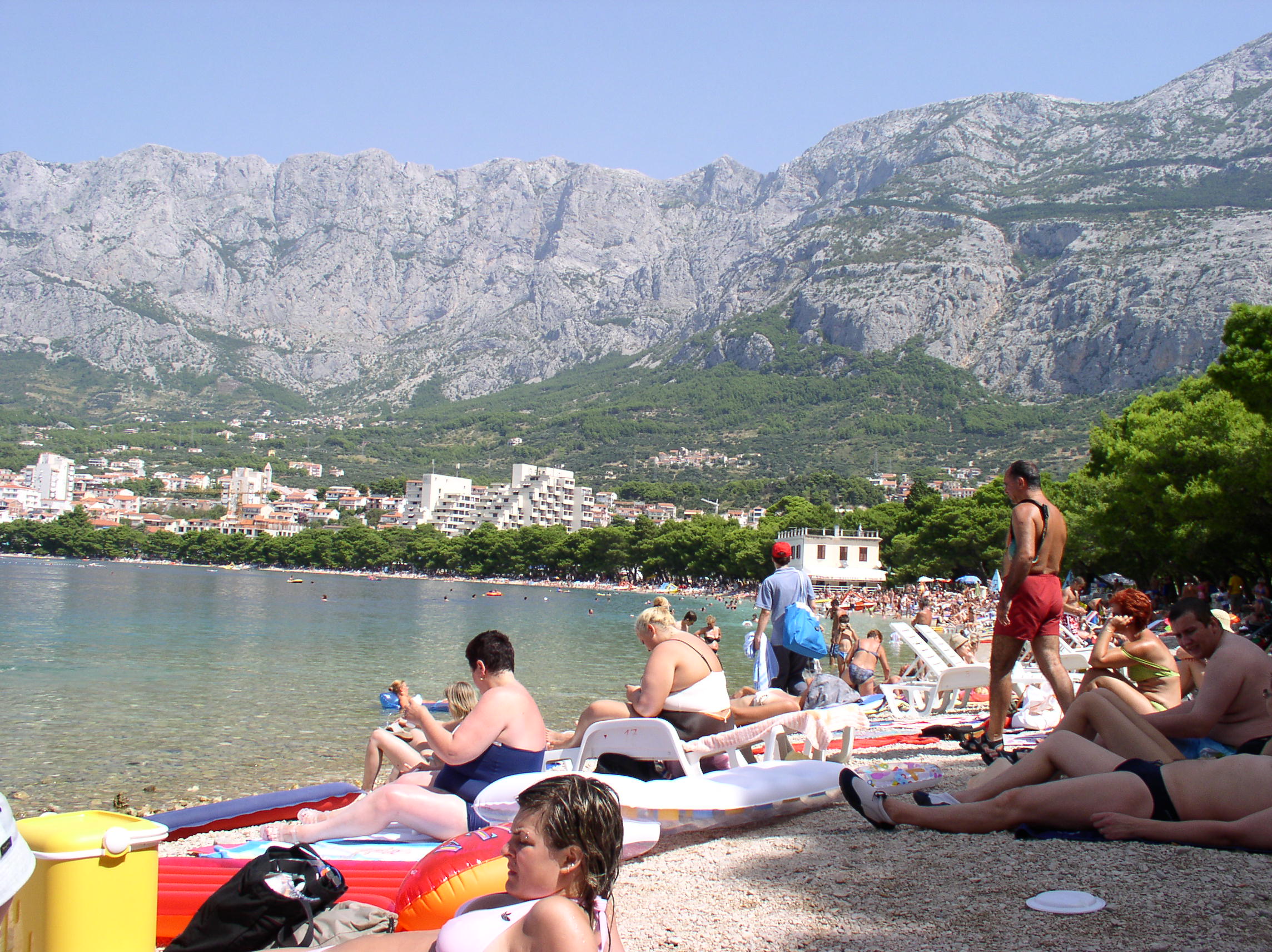 Plaža u Makarskoj