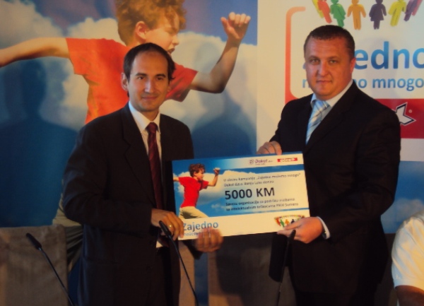 Uručenje donacije organizaciji SUMERO