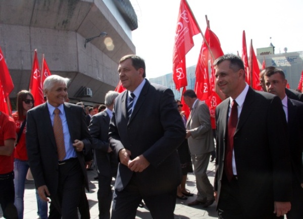 Milorad Dodik predizborni skup