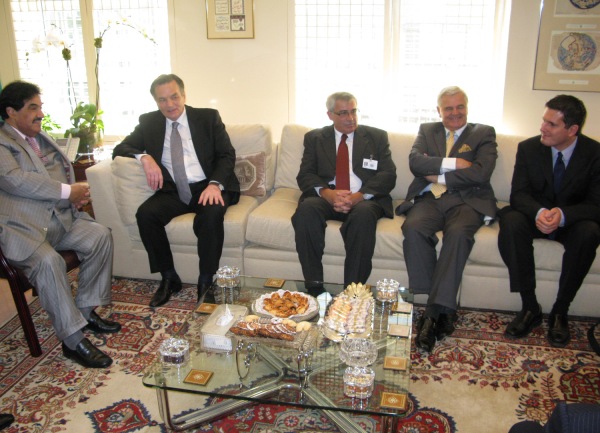 Haris Silajdžić i premijer Kuvajta u Njujorku