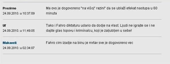 prijetnje fahri prijetnje fahri