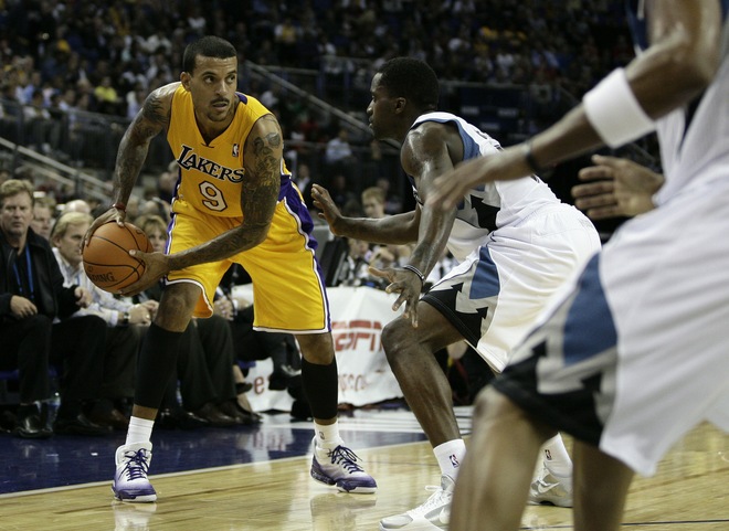 Minesota Lejkers u Londonu / foto: AFP Minesota Lejkers u Londonu / foto: AFP