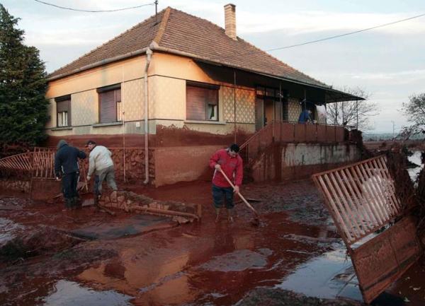 Crveni mulj u Mađarskoj