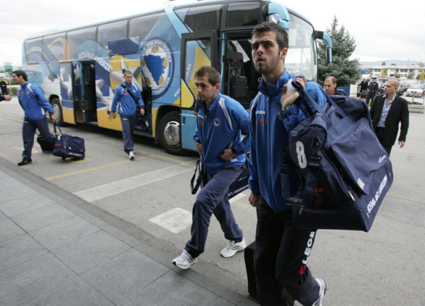 Reprezentacija BiH otputovala u Albaniju Reprezentacija BiH otputovala u Albaniju