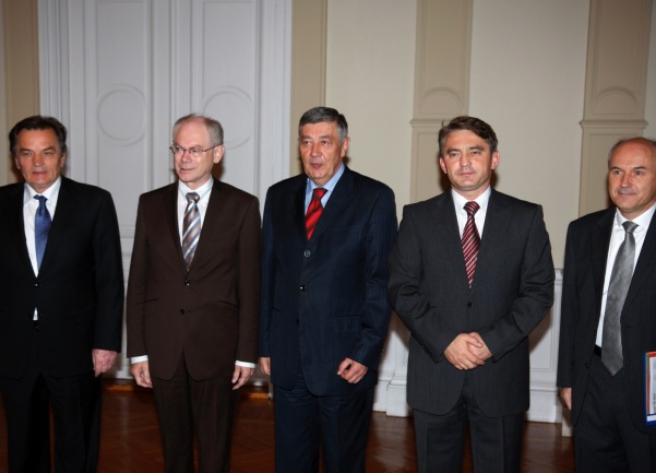 Herman Van Rompuy u Predsjedništvu BiH Herman Van Rompuy u Predsjedništvu BiH
