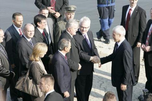 Boris Tadić u Vukovaru Boris Tadić u Vukovaru