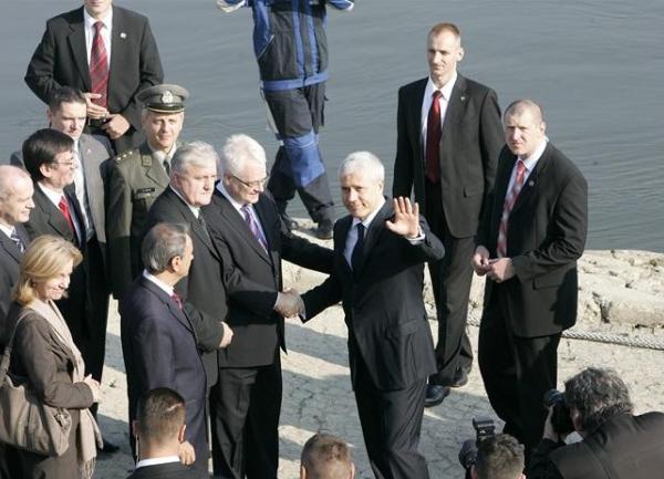 Boris Tadić u Vukovaru