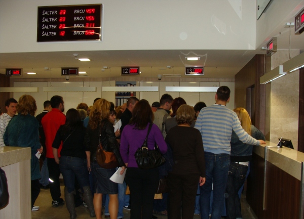 Gužva u CJB Banjaluka za biometrijski pasoš