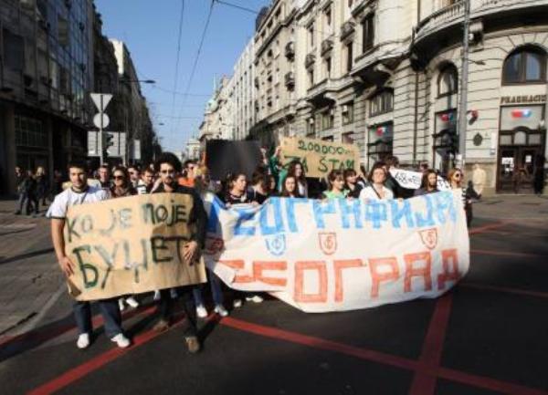 Novi Protest Beogradskih Studenata | DEPO Portal