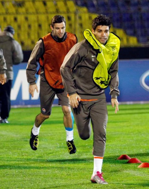 Trening Šahtjora u Beogradu / foto: partizan.rs