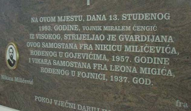Spomenik u Fojnici