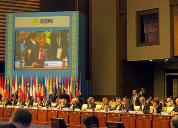 Neboj&scaron;a Radmanović na samitu OEBS-a u Kazahstanu / foto: predsjednistvobih.ba