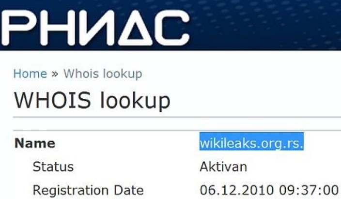 vikiliks srbija