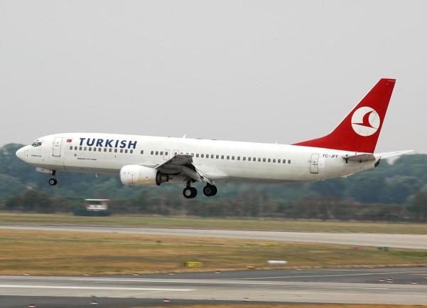 Avion Turkish Airlinesa