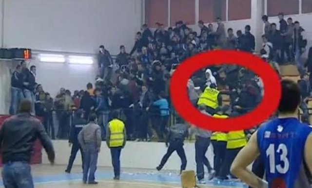 neredi u Makedoniji na košarkaškoj utakmici