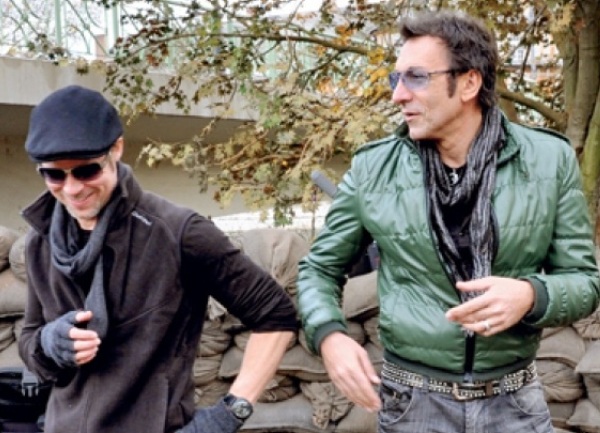 Branko Đurić Đuro i Brad Pitt