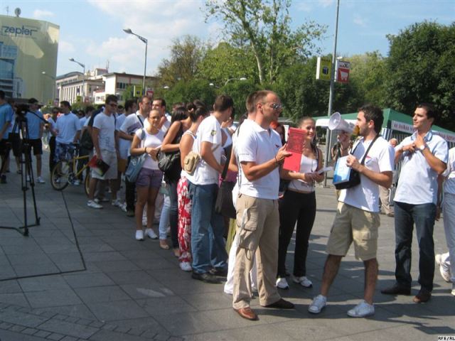 Protesti banjalučkih studenata, ilustracija