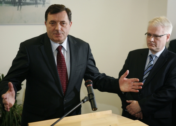 Milorad Dodik i Ivo Josipović