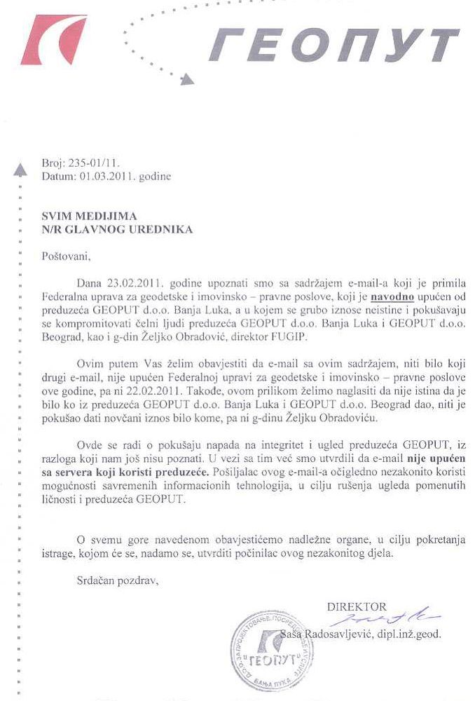 geoput dokument