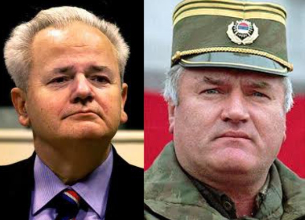 Slobodan Milošević i Ratko Mladić