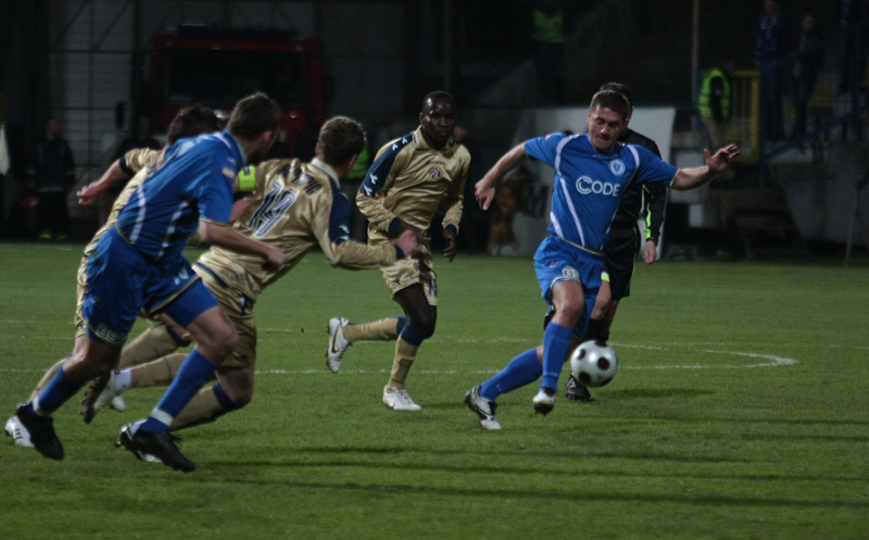 U okviru obilježavanja 90. rođendana FK Željezničar je na Grbavici ugostio zagrebački Dinamo, a susret je završen remijem/ Foto: DEPO PORTAL
