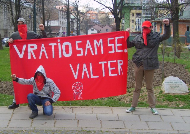 'Partija rada' je u Sarajevu izvela akciju 'Valter'