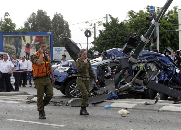 tel aviv kamion nesreca