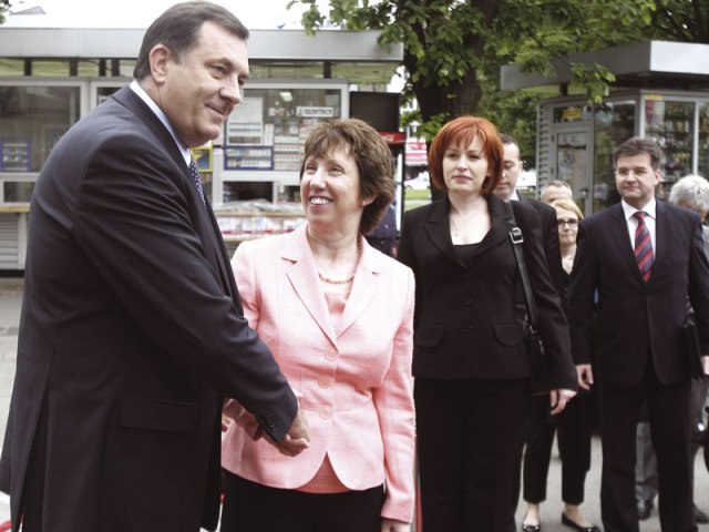 Ešton i Dodik/ FOTO:VEČERNJE NOVOSTI