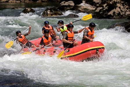 rafting