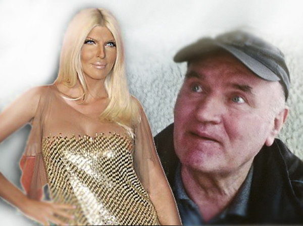 Ratko Mladić i Jelena Karleuša/FOTO: SVET