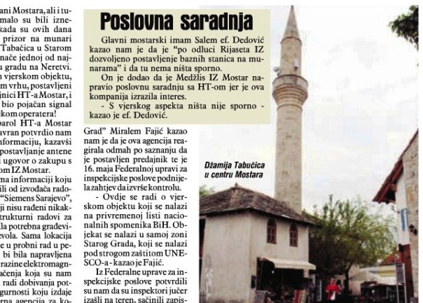 dzamija predajnik